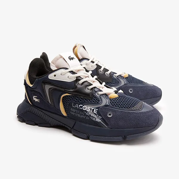 Giày Thể Thao Nam Lacoste L003 Neo Textile Sneakers 745SMA0001 NB0 Màu Xanh Navy Size 38 - 1