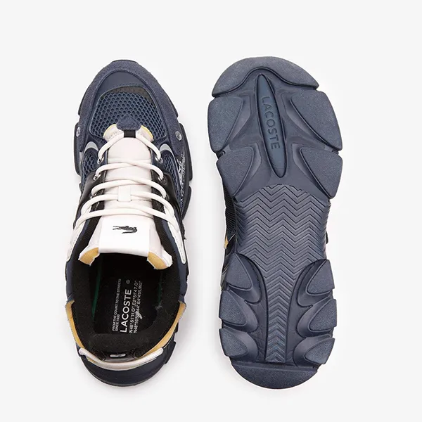 Giày Thể Thao Lacoste L003 Neo Textile Sneakers 745SMA0001 Màu Xanh Navy Size 9