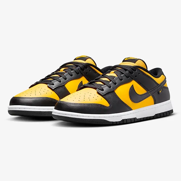 Giày Thể Thao Nam Nike Dunk Low FZ4618-001 Màu Đen Vàng Size 38