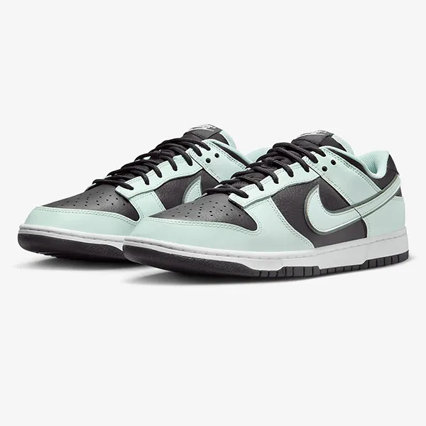 Giày Thể Thao Nam Nike Dunk Low Retro Premium FZ1670-001 Màu Đen Phối Xanh Size 38