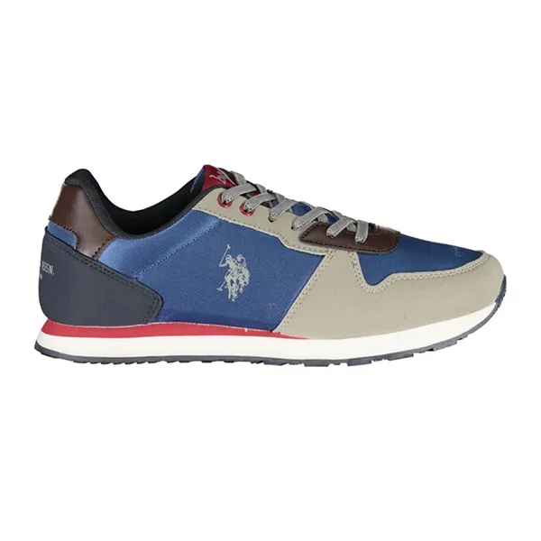 Giày Thể Thao Nam U.S. Polo Assn. NOBIK011KCNH1_BLBLUGRY02 Màu Xanh Navy Size 38 - Giày - Vua Hàng Hiệu