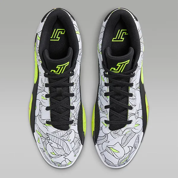 Giày Thể Thao Nike Tatum 2 PF Basketball Shoes FZ8823-100 Màu Trắng Đen Size 43 - 4
