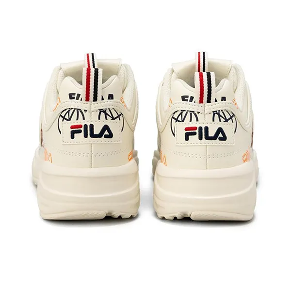 Giày Thể Thao Nữ Fila Disstracer Graphic UFW22075166 ABC-MART Limited WBW Màu Trắng Kem Size 36 - 4