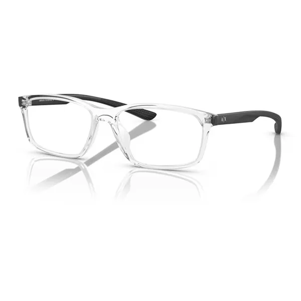 Gọng Kính Nam Armani Exchange 0AX3108U 833356 Màu Trắng - Đen