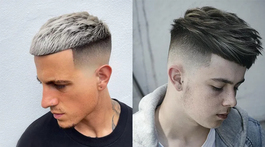 Kiểu tóc Mohican với kỹ thuật Textured