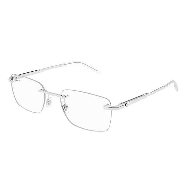 Kính Mắt Cận Montblanc Eyeglasses MB0279O 001 Màu Bạc