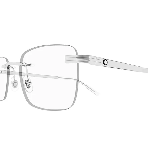 Kính Mắt Cận Montblanc Eyeglasses MB0279O 001 Màu Bạc