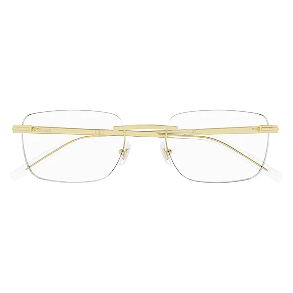 Kính Mắt Cận Montblanc Eyeglasses MB0279O 002 Màu Vàng Gold