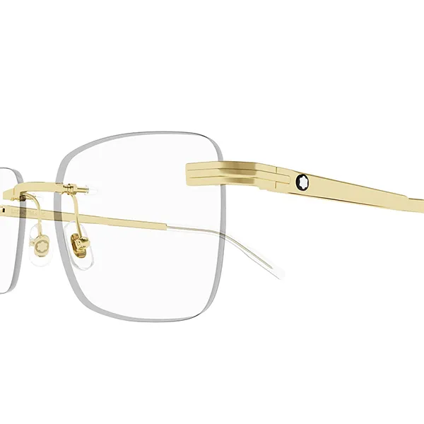Kính Mắt Cận Montblanc Eyeglasses MB0279O 002 Màu Vàng Gold