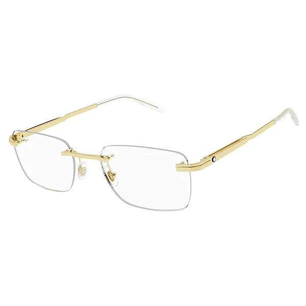 Kính Mắt Cận Montblanc Eyeglasses MB0279O 002 Màu Vàng Gold