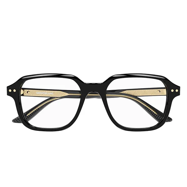 Kính Mắt Cận Montblanc Eyeglasses MB0290O 001 Màu Đen - Kính mắt - Vua Hàng Hiệu