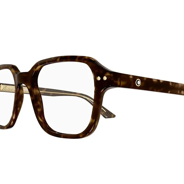 Kính Mắt Cận Montblanc Eyeglasses MB0290O 002 Màu Nâu Havana