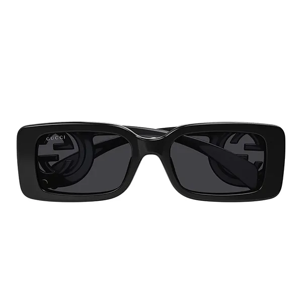 Kính Mát Gucci GG Sunglasses GG1325S 001 Màu Đen/Xám - Kính mắt - Vua Hàng Hiệu