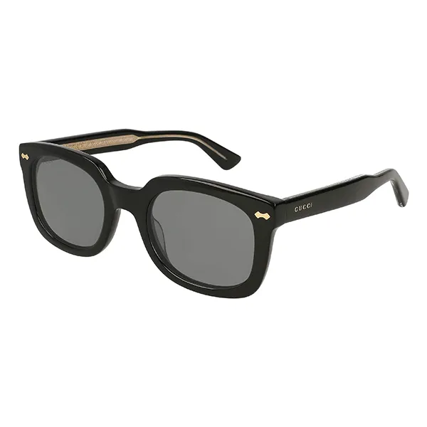 Kính Mát Gucci Square Sunglasses GG0181S 001 Màu Đen - 2
