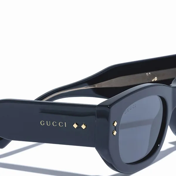 Kính Mát Gucci Sunglasses GG1215S 002 Màu Đen - 4