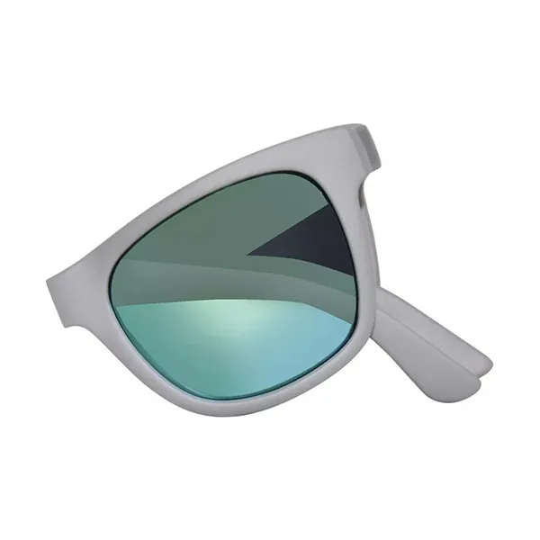 Kính Mát Lacoste Green Rectangular Sunglasses L778S 035 52 Màu Xám Xanh