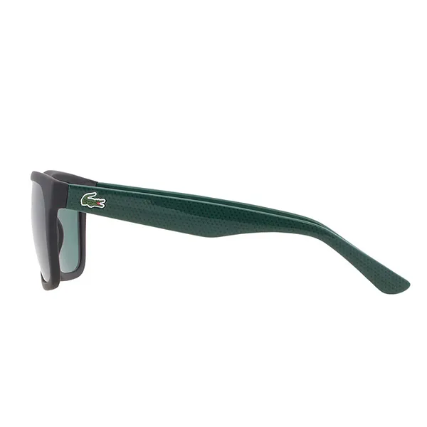 Kính Mát Lacoste Petite Pique Men Classic Soft Square Sunglasses L732S 004 56 Màu Xanh Green - 3