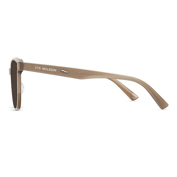 Kính Mát Molsion Unisex Sunglasses MS3072 A22 Màu Nâu Sữa