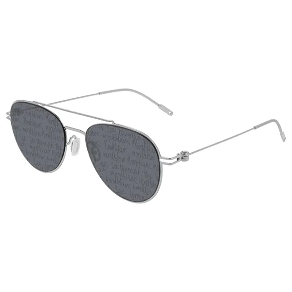 Kính Mát Montblanc Sunglasses MB0001S-012 Màu Xám Khói - Kính mắt - Vua Hàng Hiệu