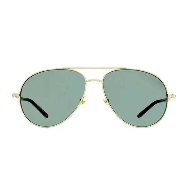 Kính Mát Montblanc Sunglasses MB0068S 002 Màu Xanh Green - Kính mắt - Vua Hàng Hiệu