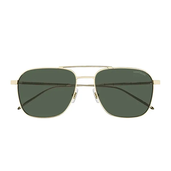 Kính Mát Nam Montblanc Sunglasses MB0214S 007 Màu Xanh Green - Kính mắt - Vua Hàng Hiệu