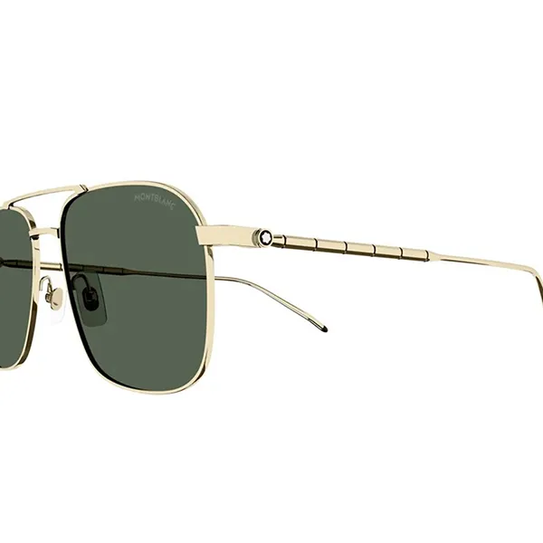 Kính Mát Nam Montblanc Sunglasses MB0214S 007 Màu Xanh Green - Kính mắt - Vua Hàng Hiệu
