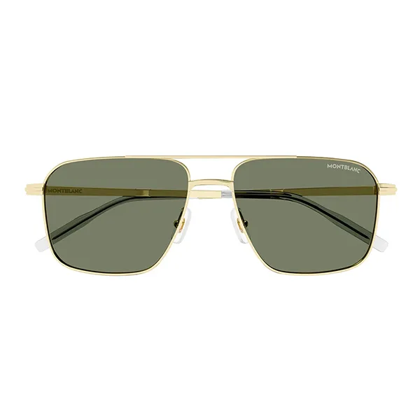 Kính Mát Unisex Montblanc Sunglasses MB0278S 002 Màu Xanh Vàng - Kính mắt - Vua Hàng Hiệu