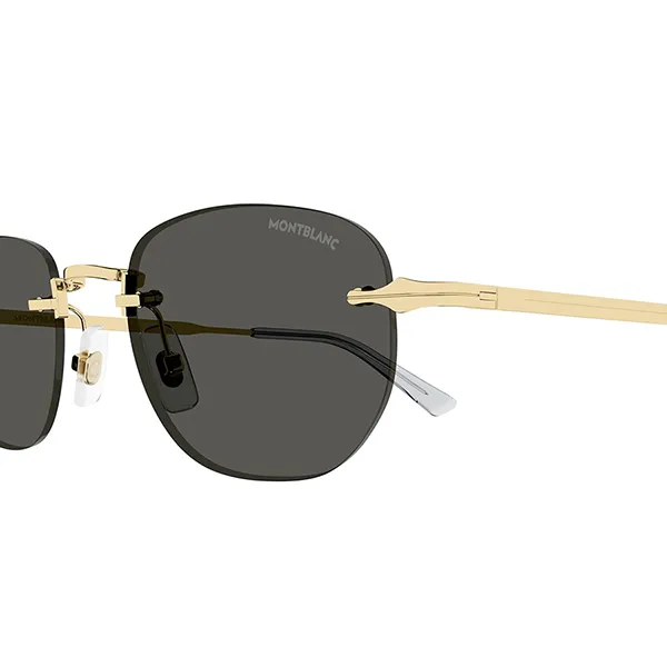 Kính Mát Montblanc Sunglasses MB0303S 001 Màu Xám Đậm