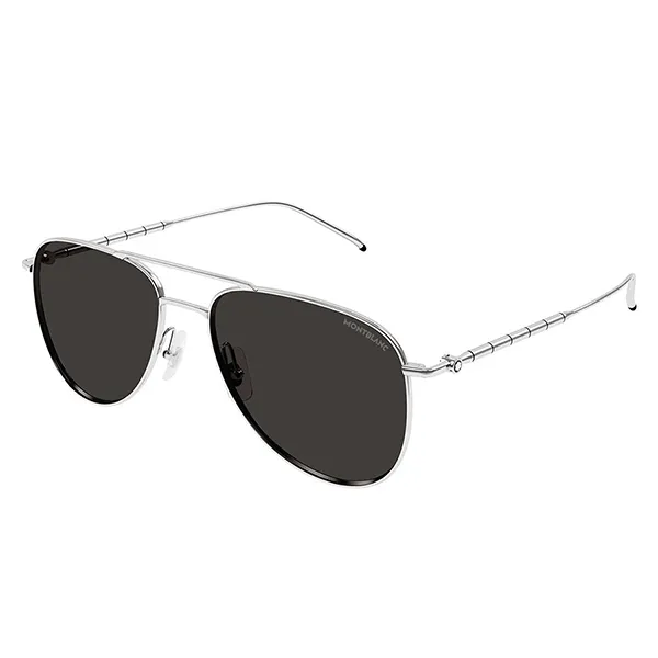 Kính Mát Nam Montblanc Sunglasses MB0311S 001 Màu Xám - Kính mắt - Vua Hàng Hiệu