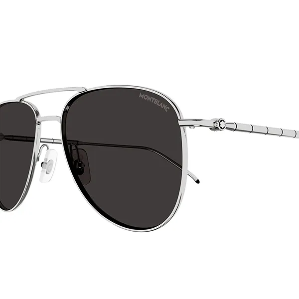 Kính Mát Nam Montblanc Sunglasses MB0311S 001 Màu Xám - Kính mắt - Vua Hàng Hiệu