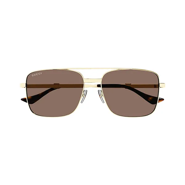 Kính Mát Nam Gucci Eyewear GG1441S 002 Gold/ Brown Sunglasses Màu Nâu Vàng Size 58 - Kính mắt - Vua Hàng Hiệu
