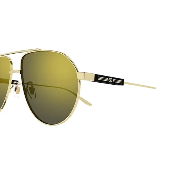 Kính Mát Nam Gucci GG1311S 002 Sunglasses Màu Vàng Size 61