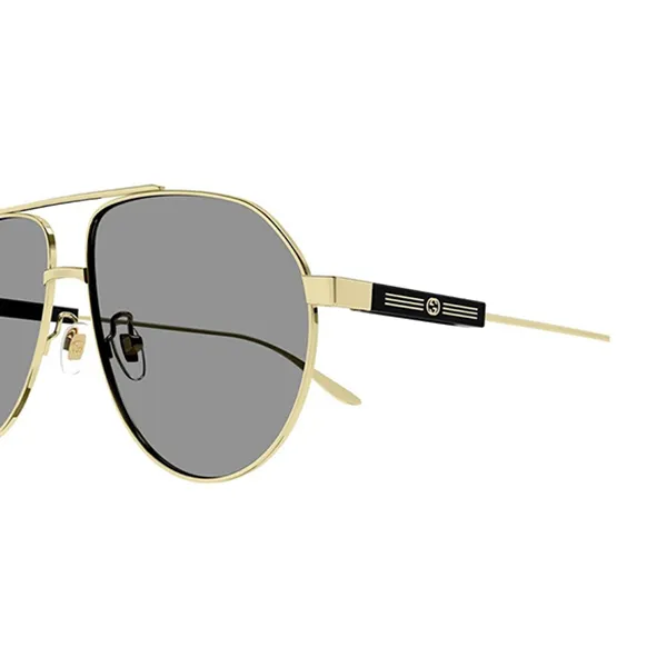 Kính Mát Nam Gucci GG1311S – 003 Sunglasses Màu Xám Vàng Size 61