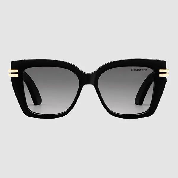 Kính Mát Nữ Dior Sunglasses CDIOR S1I 10A1 Màu Đen Xám - 1