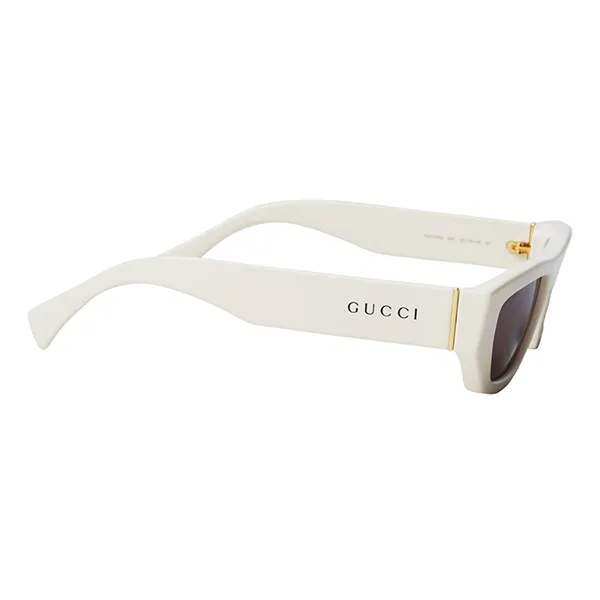 Kính Mát Nữ Gucci Sunglasses GG1134S 003 Màu Trắng - 4