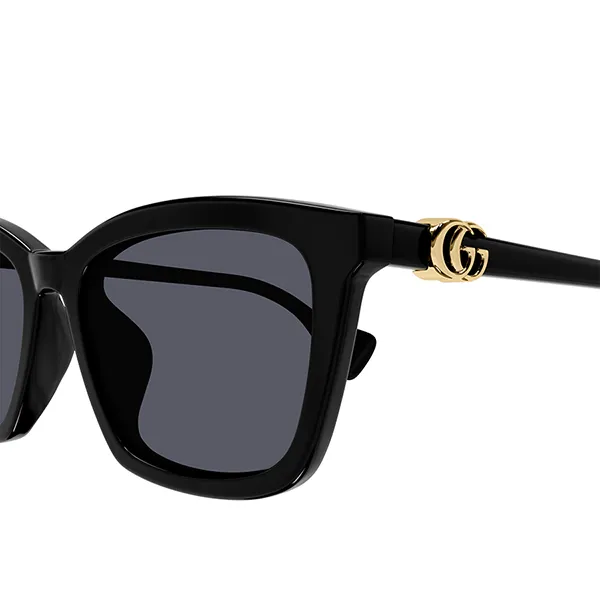Kính Mát Nữ Gucci Sunglasses GG1596SK 001 Màu Đen/Xám - 3