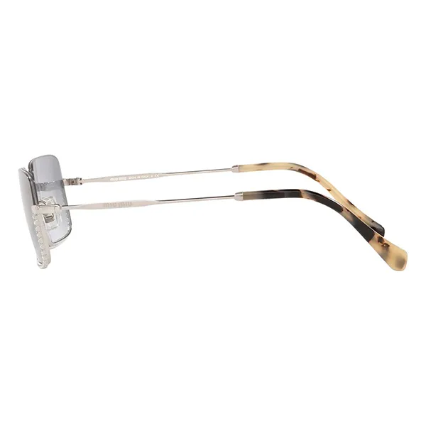 Kính Mát Nữ Miu Miu MU 70US 1BC4R255 Màu Xanh Bạc - Kính mắt - Vua Hàng Hiệu
