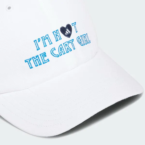 Mũ Adidas I'm Not The Cart Girl Hat HC3118 Màu Trắng Size 54-57 - Mũ nón - Vua Hàng Hiệu