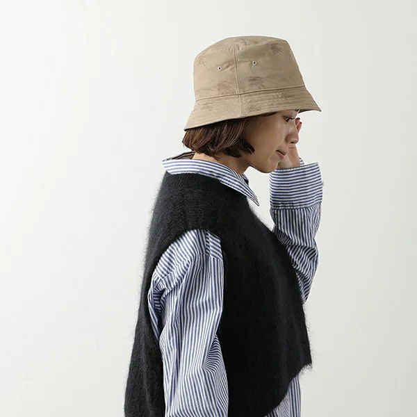 Mũ Burberry MH EKD Halfdrop BKT 8072250 Màu Nâu Be Size S