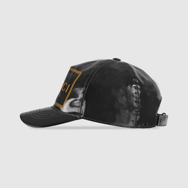 Mũ Gucci Black Baseball Hat With Frame Print Màu Đen Size S - Mũ nón - Vua Hàng Hiệu