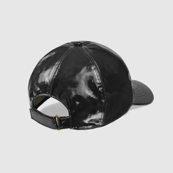 Mũ Gucci Black Baseball Hat With Frame Print Màu Đen Size S - 5