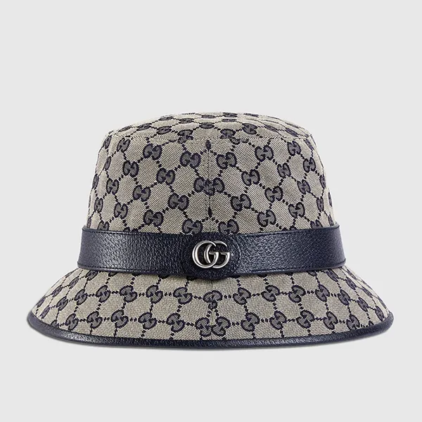 Mũ Gucci GG Canvas Bucket Hat 576587 4HG53 4068 Màu Xanh/Be Size L - Mũ nón - Vua Hàng Hiệu