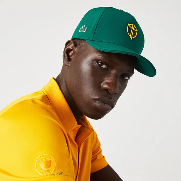 Mũ Lacoste Men’s Presidents Cup Lacoste Sport Stretch Taffeta Cap RK8167-51 3M2 Màu Xanh Green