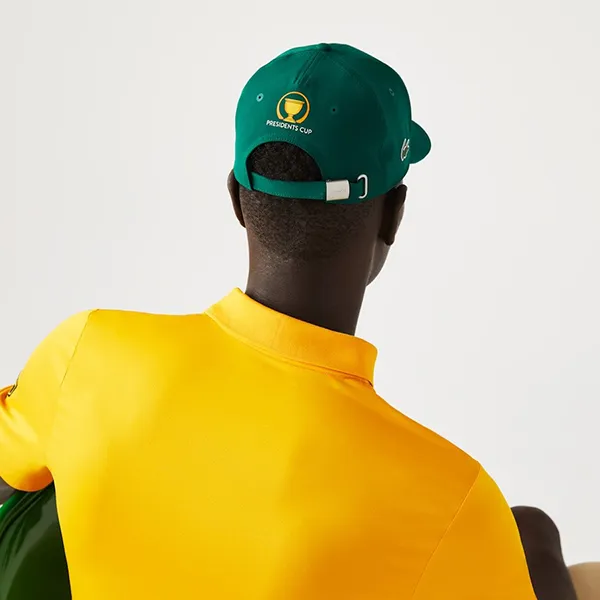 Mũ Lacoste Men’s Presidents Cup Lacoste Sport Stretch Taffeta Cap RK8167-51 3M2 Màu Xanh Green