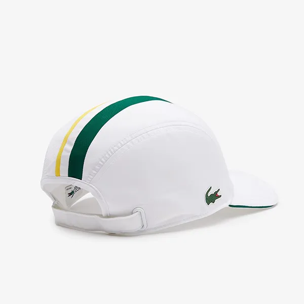 Mũ Lacoste Men’s Sport Light Ergonomic Cap RK6977 1RL Màu Trắng