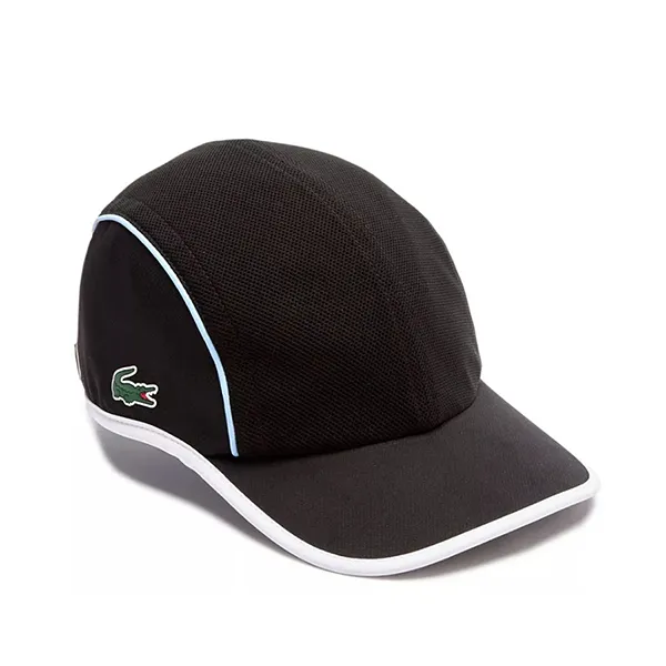 Mũ Nam Lacoste Men's Sport Mesh Panel Light Cap RK1076 CMS Màu Đen