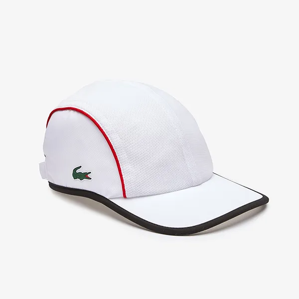 Mũ Lacoste Men's Sport Mesh Panel Light Cap RK1076 NZ1 Màu Trắng - Mũ nón - Vua Hàng Hiệu