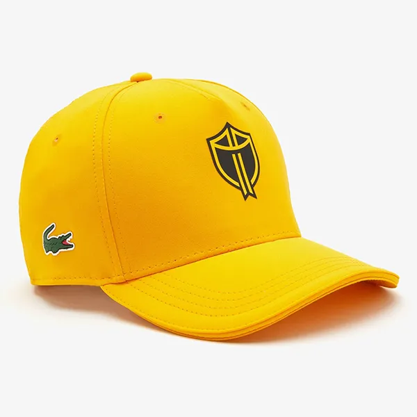 Mũ Lacoste Presidents Cup Lacoste Sport Stretch Taffeta Cap RK8167 NSG Màu Vàng
