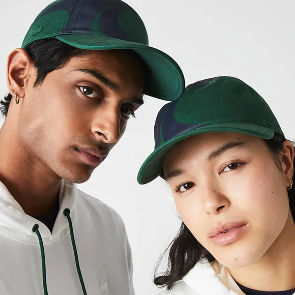 Mũ Lacoste Sport x Théo Curin Organic Cotton Cap RK8062-51 381 Màu Xanh Green