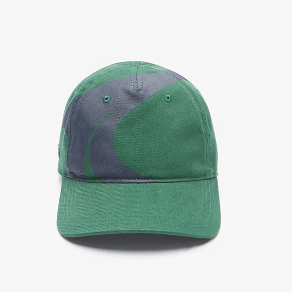 Mũ Lacoste Sport x Théo Curin Organic Cotton Cap RK8062-51 381 Màu Xanh Green